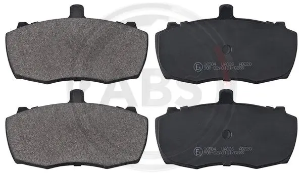 комплект спирачно феродо, дискови спирачки A.B.S.              