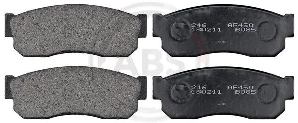 комплект спирачно феродо, дискови спирачки A.B.S.              