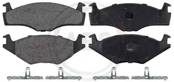 комплект спирачно феродо, дискови спирачки A.B.S.              