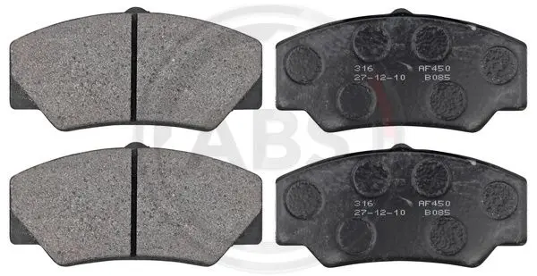 комплект спирачно феродо, дискови спирачки A.B.S.              