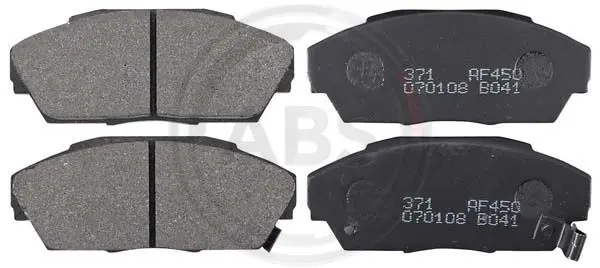 комплект спирачно феродо, дискови спирачки A.B.S.              