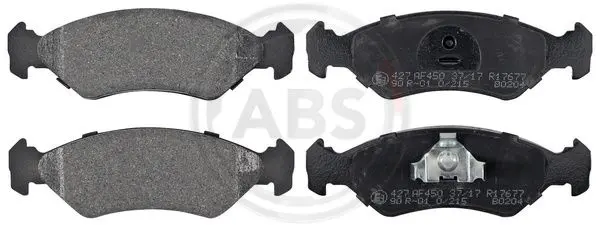 Комплект спирачно феродо, дискови спирачки A.B.S.