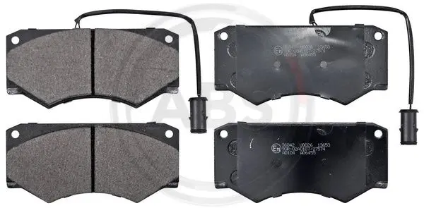 комплект спирачно феродо, дискови спирачки A.B.S.              