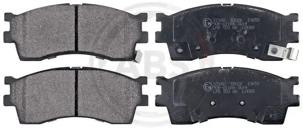 комплект спирачно феродо, дискови спирачки A.B.S.              