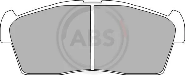 Комплект спирачно феродо, дискови спирачки A.B.S.