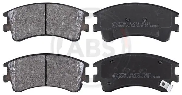 комплект спирачно феродо, дискови спирачки A.B.S.              