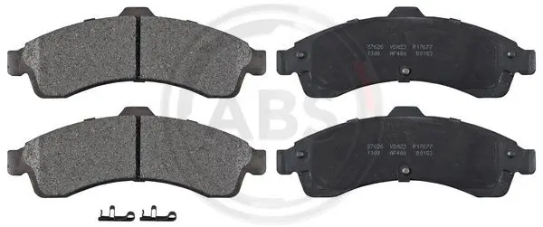 комплект спирачно феродо, дискови спирачки A.B.S.              