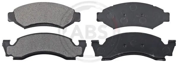 комплект спирачно феродо, дискови спирачки A.B.S.              