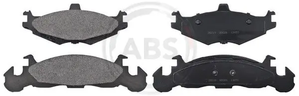 комплект спирачно феродо, дискови спирачки A.B.S.              