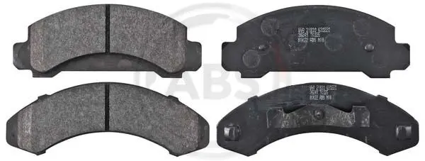 комплект спирачно феродо, дискови спирачки A.B.S.              