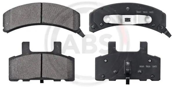 комплект спирачно феродо, дискови спирачки A.B.S.              