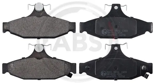комплект спирачно феродо, дискови спирачки A.B.S.              