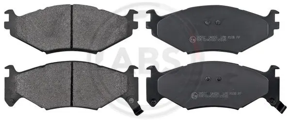 комплект спирачно феродо, дискови спирачки A.B.S.              