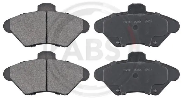комплект спирачно феродо, дискови спирачки A.B.S.              