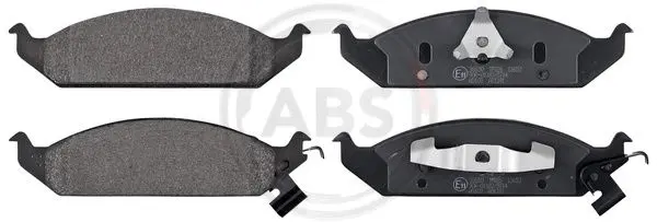 комплект спирачно феродо, дискови спирачки A.B.S.              