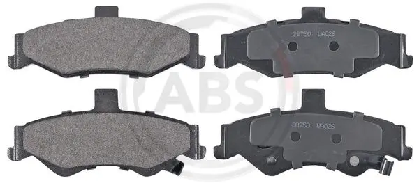 комплект спирачно феродо, дискови спирачки A.B.S.              