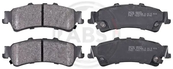 комплект спирачно феродо, дискови спирачки A.B.S.              