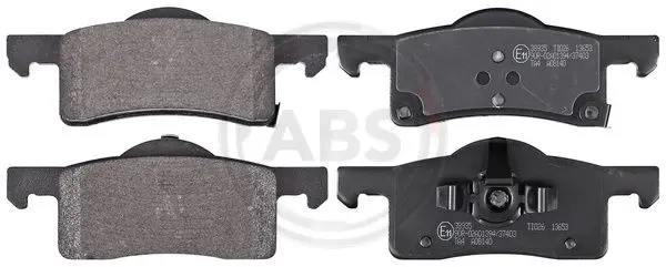 комплект спирачно феродо, дискови спирачки A.B.S.              