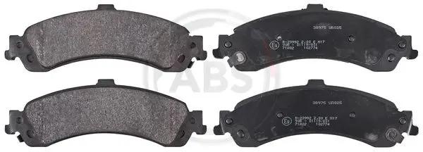 комплект спирачно феродо, дискови спирачки A.B.S.              