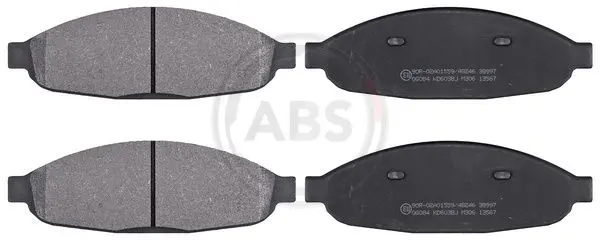 комплект спирачно феродо, дискови спирачки A.B.S.              