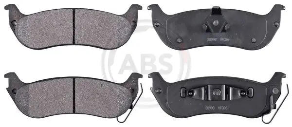 комплект спирачно феродо, дискови спирачки A.B.S.              