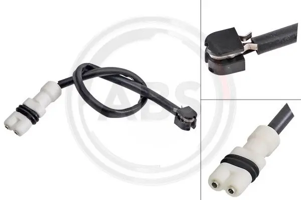 предупредителен контактен сензор, износване на накладките A.B.S.              