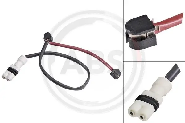 предупредителен контактен сензор, износване на накладките A.B.S.              