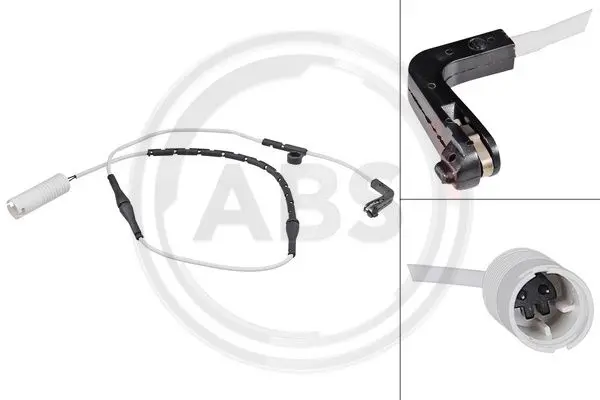 предупредителен контактен сензор, износване на накладките A.B.S.              