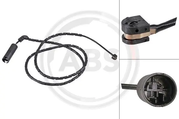 предупредителен контактен сензор, износване на накладките A.B.S.              