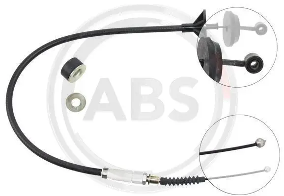 въжен механизъм, задействане на съединителя A.B.S.              