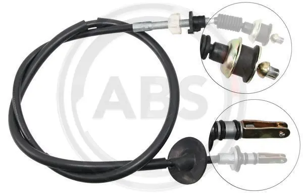 въжен механизъм, задействане на съединителя A.B.S.              