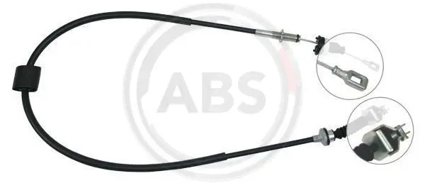 въжен механизъм, задействане на съединителя A.B.S.              