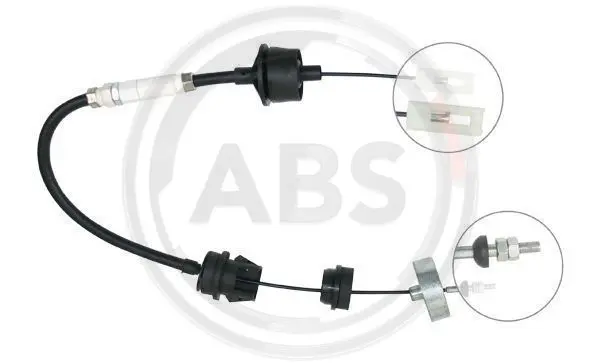 въжен механизъм, задействане на съединителя A.B.S.              