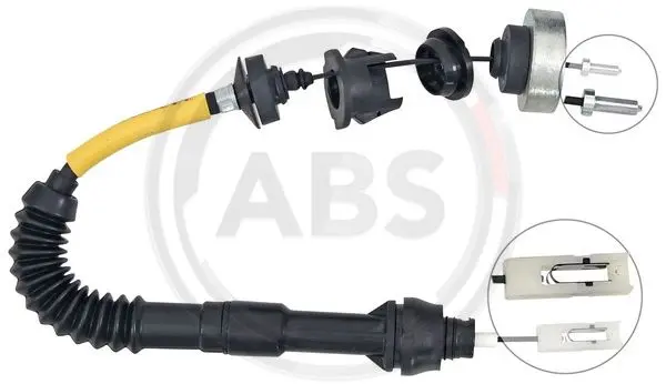 въжен механизъм, задействане на съединителя A.B.S.              