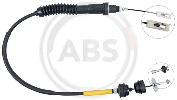 въжен механизъм, задействане на съединителя A.B.S.              