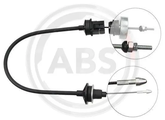 въжен механизъм, задействане на съединителя A.B.S.              