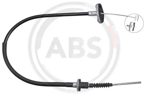 въжен механизъм, задействане на съединителя A.B.S.              