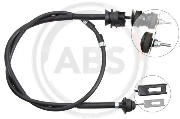 въжен механизъм, задействане на съединителя A.B.S.              