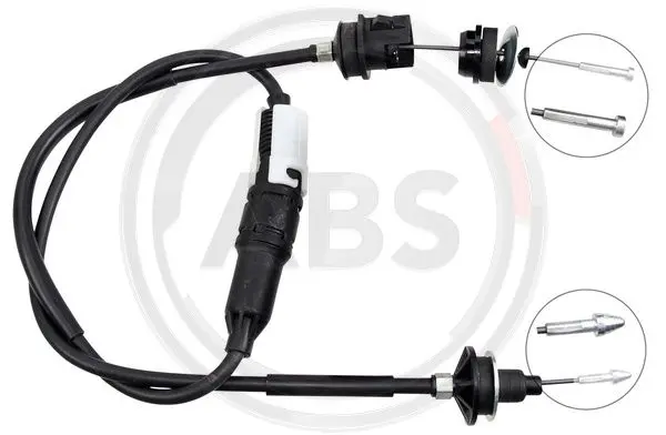 въжен механизъм, задействане на съединителя A.B.S.              