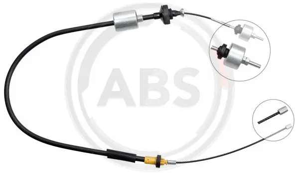 въжен механизъм, задействане на съединителя A.B.S.              