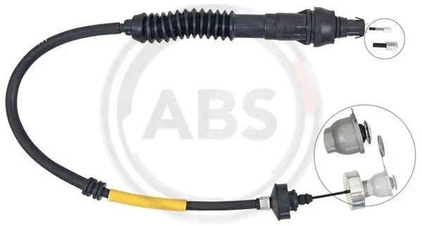 въжен механизъм, задействане на съединителя A.B.S.              