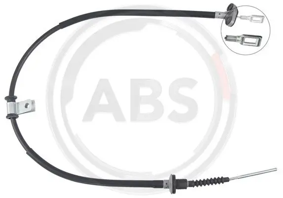 въжен механизъм, задействане на съединителя A.B.S.              