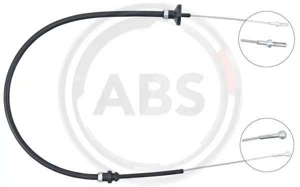 въжен механизъм, задействане на съединителя A.B.S.              