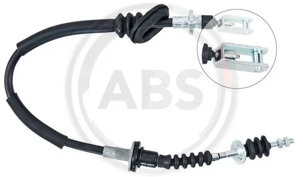 въжен механизъм, задействане на съединителя A.B.S.              