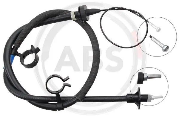 въжен механизъм, задействане на съединителя A.B.S.              