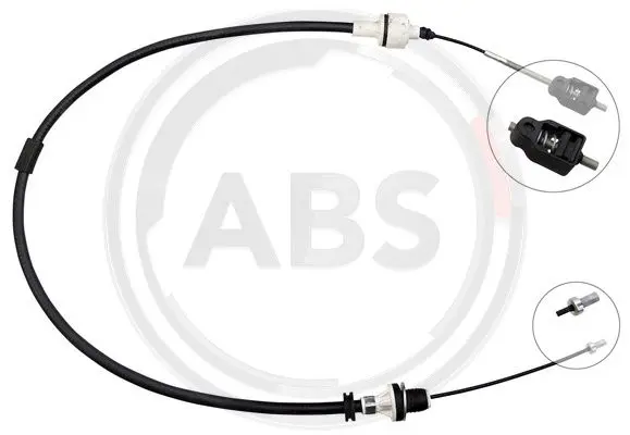 въжен механизъм, задействане на съединителя A.B.S.              