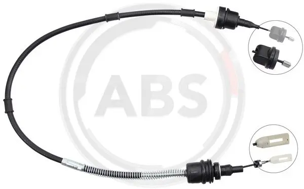 въжен механизъм, задействане на съединителя A.B.S.              