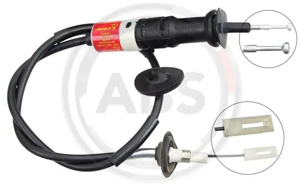 въжен механизъм, задействане на съединителя A.B.S.              