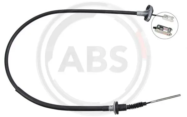 въжен механизъм, задействане на съединителя A.B.S.              