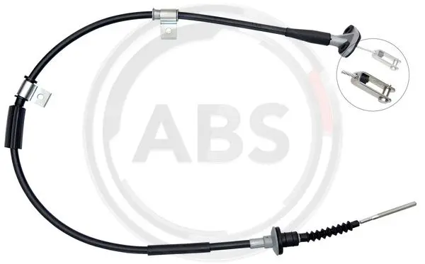 въжен механизъм, задействане на съединителя A.B.S.              